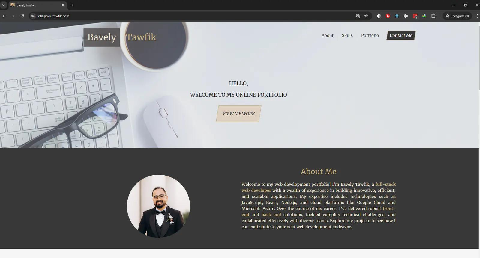 Pavli Tawfik Portfolio